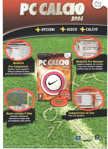 Calcio 2006 pubblicità pc - calcio,