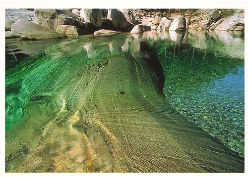 Vecchia cartolina verzasca - cartolina,
