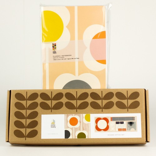 Set quaderno orla kiely fiori - set,