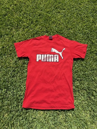 Shirt puma rossa vintage - puma,