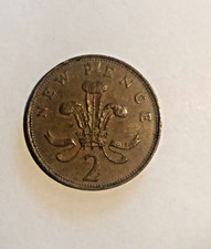 Moneta 2 New Pence Anno 1971