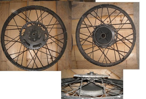 Cerchio posteriore moto guzzi - moto,