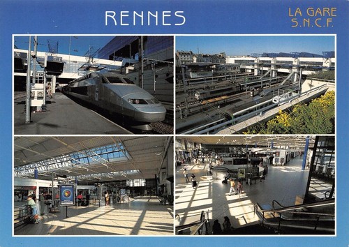 Cartolina 35000 renna - 35000, treno