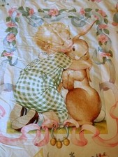 PIUMONCINO E COPRIPIUMONE NIDO D'APE LETTO SINGOLO. 