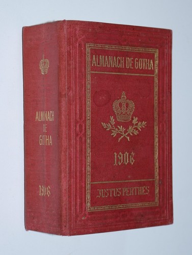 Almanach gotha justus - almanach,