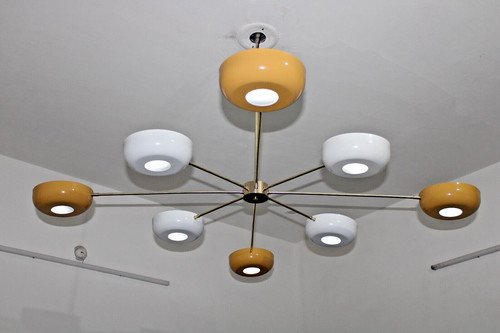 Moderno lampadario bracci - moderno, a