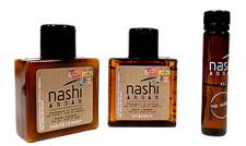 Nashi Argan Travel Kit Shampoo Conditioner Oil Trattamento Idratante Capelli