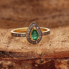 Anello solitario vintage - solitario,