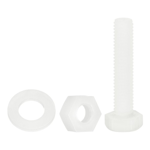 Nylon screws nuts - nylon, m6x30mm