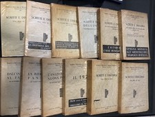 HOEPLI 12 NUMERI I DISCORSI DI MUSSOLINI FINO AL 1936 BEN TENUTI Vedi Foto
