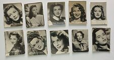 Figurine Illm Milano Vintage Foto 3.5x5cm Rita Hayworth Alida Valli Lucia Bose
