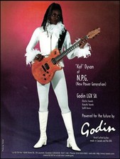 Pubblicità chitarra Kat Dyson