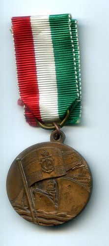 Medaglia lega navale italiana - medaglia,