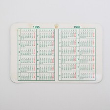 ROLEX CALENDAR CALENDARIO ANNO