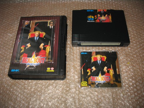Real bout boxed neo geo - boxed,