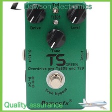 TS9 TS808 Tube Screamer Effetto Chitarra Cablato a Mano Overdrive Professionale Aggiornato