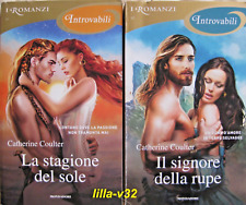 CATHERINE COULTER *LA STAGIONE DEL SOLE + IL SIGNORE DELLA RUPE* Miniserie*