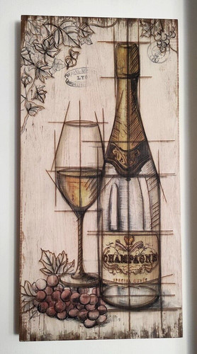 Quadro legno rustico - quadro, taglio