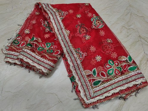 Sciarpa lunga dupatta vintage - sciarpa,