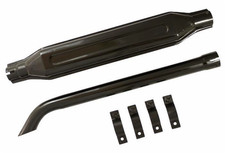 Marmitta silenziatore con collare Fiat serie 66 465 466 665 680 cingolati