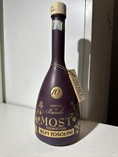 BOTTIGLIA VUOTA GRAPPA BAROLO MOST BEPI TOSOLINI 70 CL