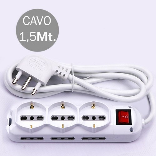 Multipresa elettrica posti - elettrica, 9