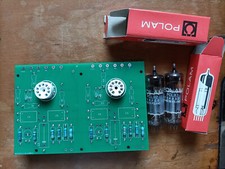 kit amplificatore valvolare pcb completo amplifier full tubes classe A pcl82