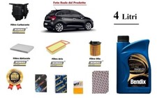 Kit Filtri Tagliando + Olio per Citroen C3 I ( FC;FN ) 1.4 HDi 50 Kw 70 Hp