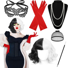 Parrucca Crudelia Demon, Set