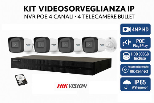 Kit videosorveglianza - kit,