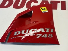 Ducati Carena superiore destra rossa 748 916 996 48010571A primo modello lettera
