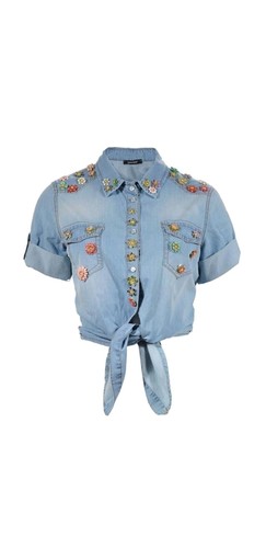 Camicia denim denny - denim,