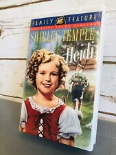 SHIRLEY TEMPLE IN HEIDI VHS