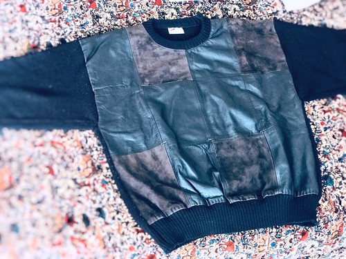 Maglione pelle anni 70 - maglione, '70