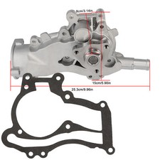 POMPA ACQUA PER OPEL ADAM ASTRA GTC J CORSA D E 1.2 1.4 MERIVA B MOKA/MOKKA X