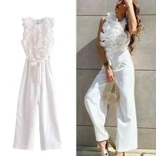 Tuta rouches elegante jumpsuit - rouches,