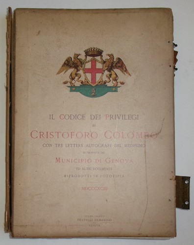 Colombo cristoforo il codice - il,
