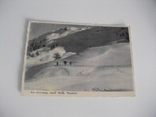 LA DISCESA DAL COLLE BASSET SESTRIERE CAPANNA A. RIVERA