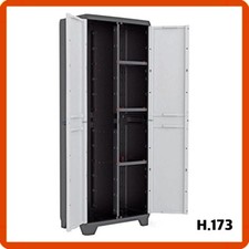 Armadio portascope in resina