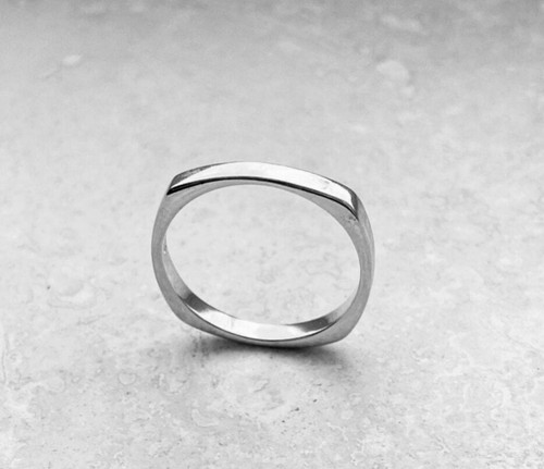 Anello unisex argento - in,