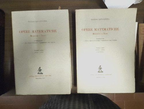 Levi civita opere - levi-civita,