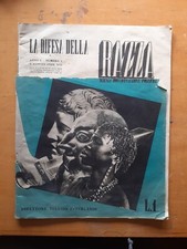 Difesa razza Anno I n. 1  1938