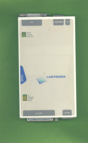 Lantronix eps1 print server - lantronix,