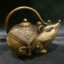 Topolino in ottone decorazione