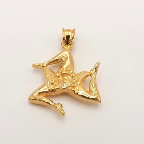 Ciondolo charm oro 18k vermeil - ciondolo,