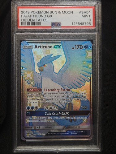 2019 pokemon articuno sv54 - gx,
