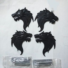 Coppia emblema griglia metallo