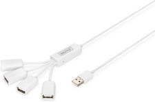 Usb-Hub - 4 Porte - USB 2.0 Ad