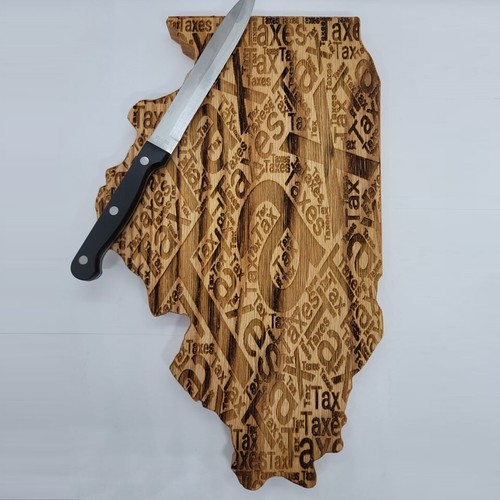 Tagliere tasse legno illinois - tagliere,