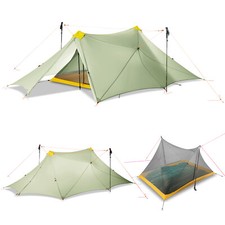 Tenda ultraleggera senza rodless zaino escursionismo tenda per 4 persone rete tenda interna